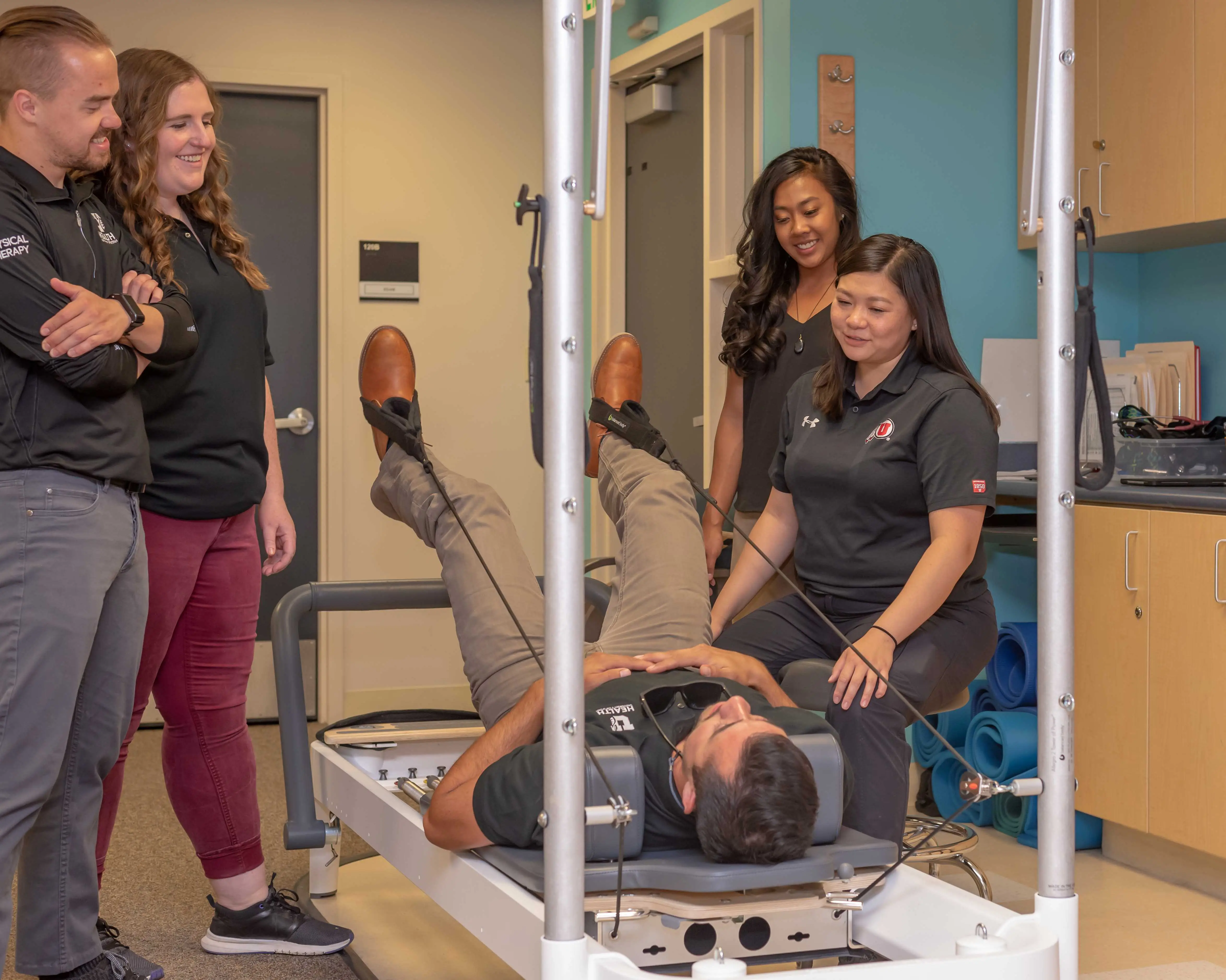 DPT students have hands-on experience