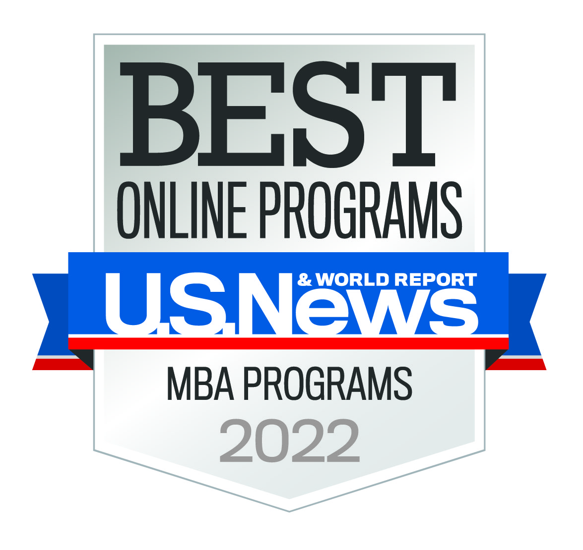 USNWR badge - best online mba programs