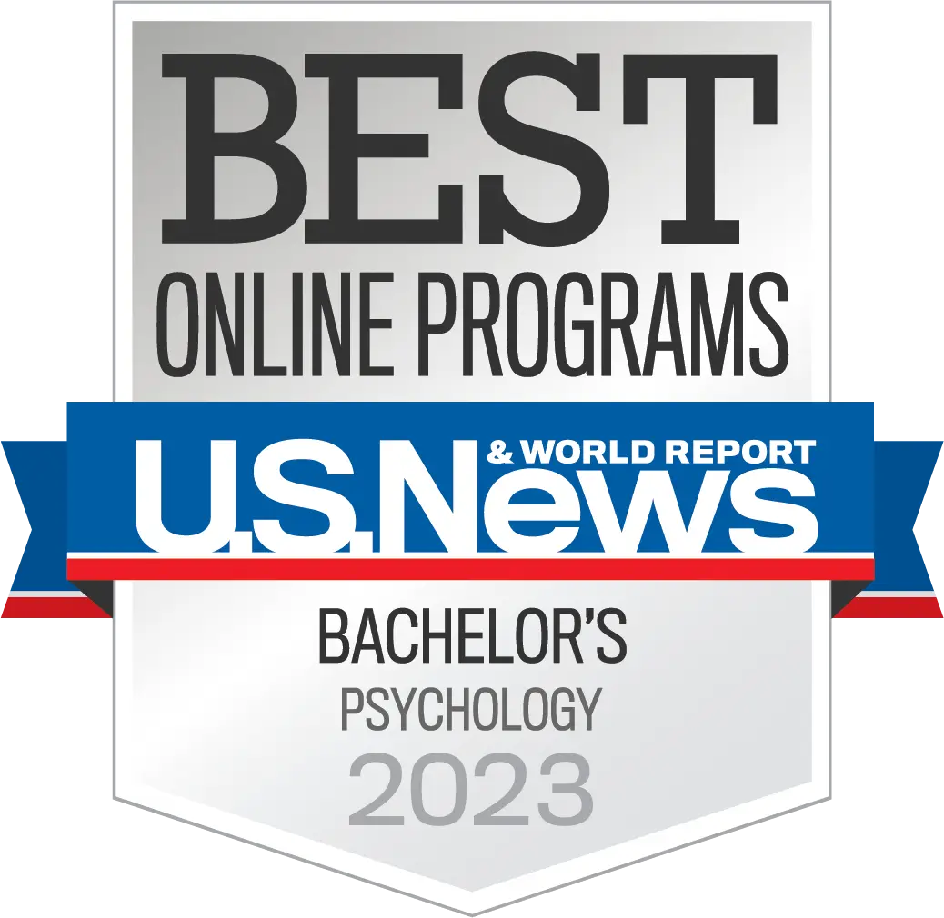 USNWR badge - best online psychology programs