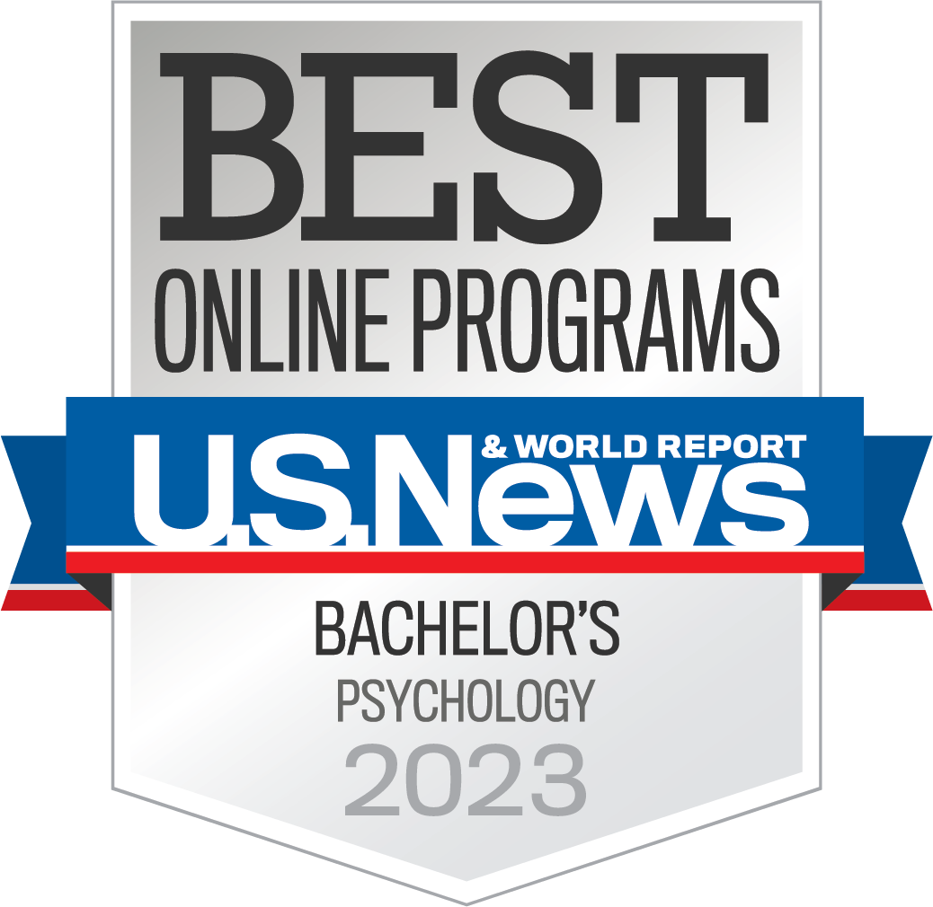 USNWR badge - best online psychology programs